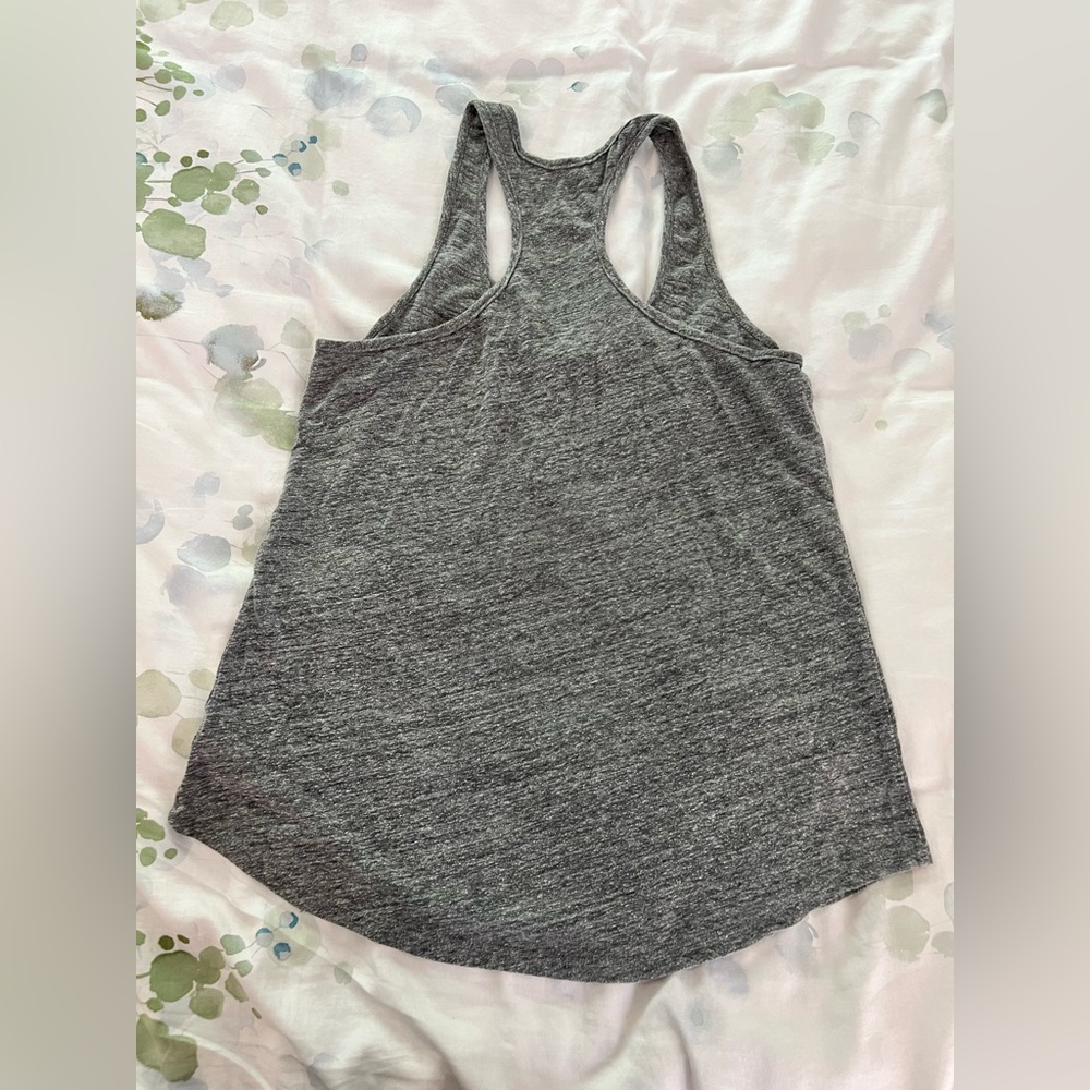 Gray Racerback Top - Picture 2 of 4